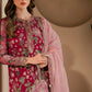 JAZMIN CHIFFON HEAVY EMBROIDERED UNSTITCHED 3PC SUIT