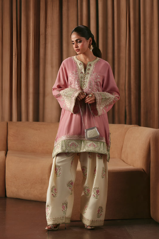 ETHNIC PREMIUM HEAVY EMBROIDERED UNSTITCHED 3PC SUIT