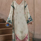ETHNIC HEAVY EMBROIDERED 2PC KAFTAN