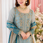 CHARIZMA EMBROIDERED CHIFFON 3PC UNSTITCH