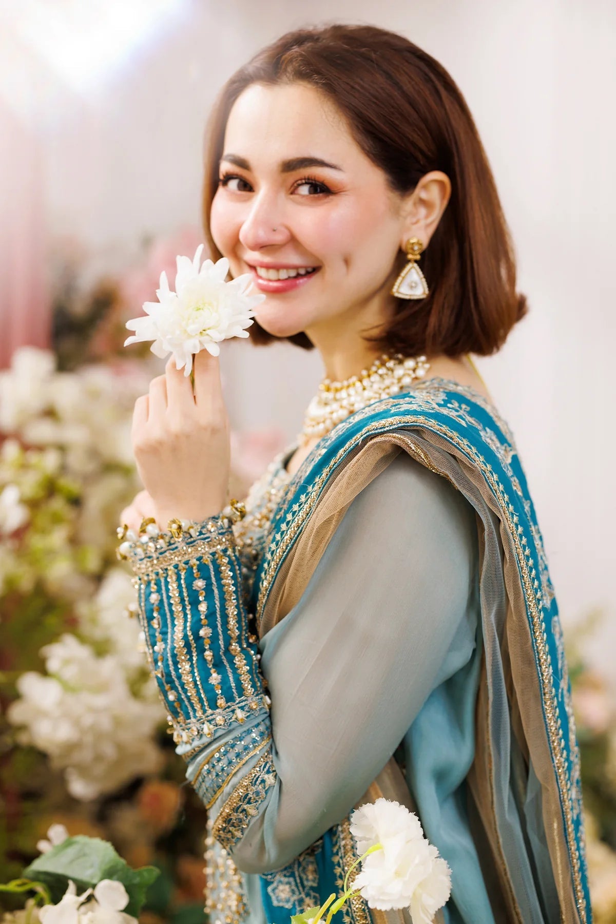 CHARIZMA EMBROIDERED CHIFFON 3PC UNSTITCH