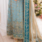 CHARIZMA EMBROIDERED CHIFFON 3PC UNSTITCH