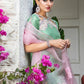 MURK EMBROIDERED SILK UNSTITCH 3PC SUIT