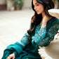 AZURE CHIFFON EMBROIDERED UNSTITCHED 3PC SUIT