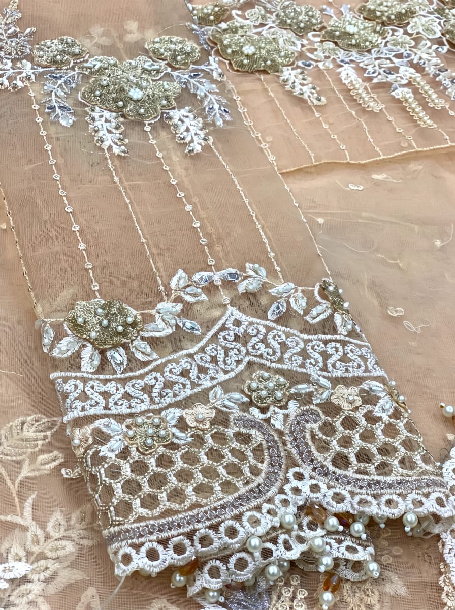 MARIA B HEAVY EMBROIDERED UNSTITCHED 3PC