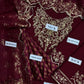 IZINIK EMBROIDERED 3PC UNSTITCH