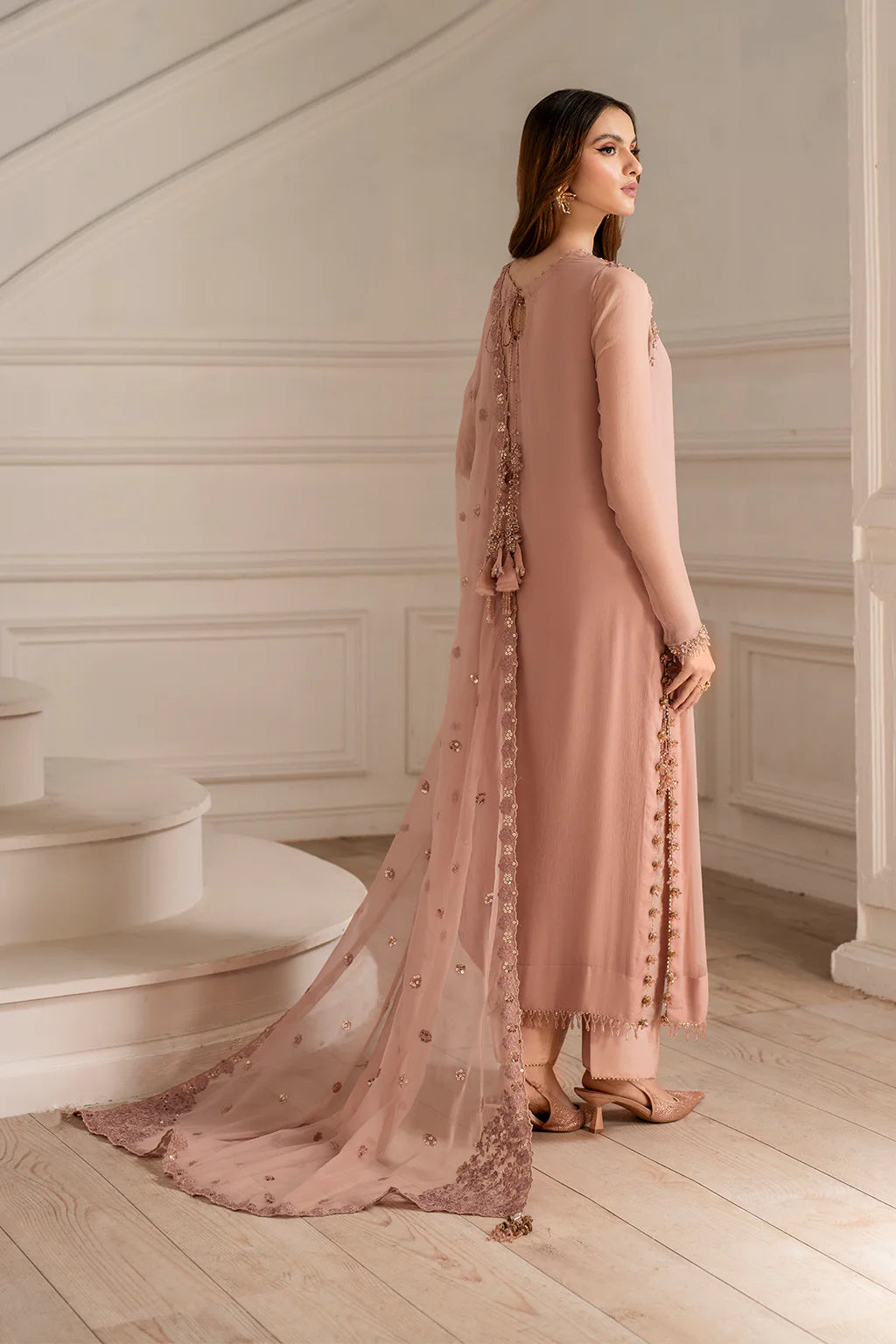 IZNIK CHIFFON 3PC UNSTITCH SUIT