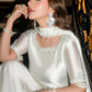 MURK HEAVY EMBROIDERED UNSTITCH 3PC SUIT