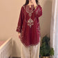 URGE SILK EMBROIDERED 2PC
