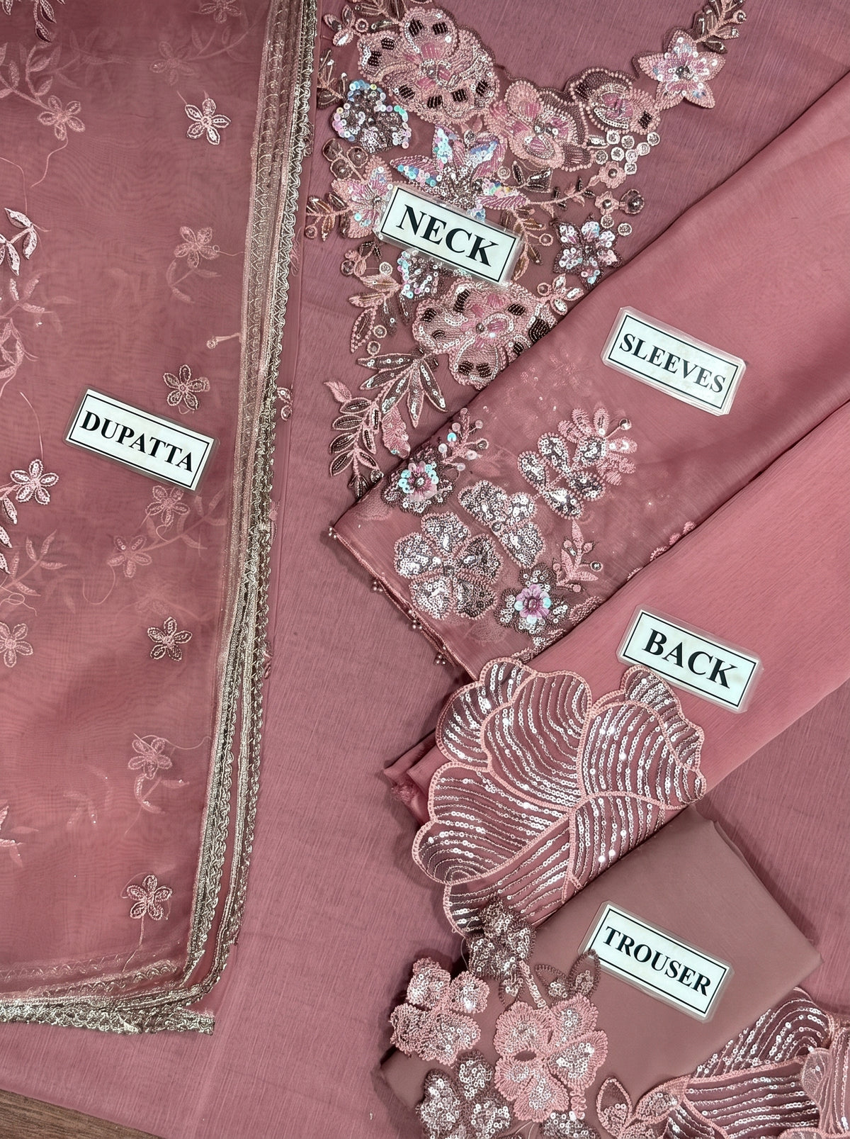 IZINIK CHIFFON 3PC UNSTITCH