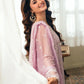 AZURE CHIFFON HEAVY EMBROIDERED UNSTITCH 3PC SUIT