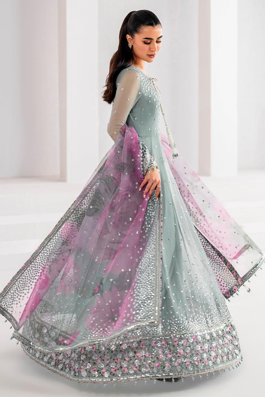 JAZMIN HEAVY EMBROIDERED UNSTITCHED 3PC SUIT