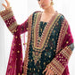 BAROQUE CHIFFON EMBROIDERED UNSTITCHED 3PC SUIT