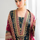 BAROQUE CHIFFON EMBROIDERED UNSTITCHED 3PC SUIT