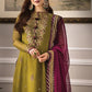 ASIM JOFA EMBROIDERED UNSTITCHED 3PC SUIT