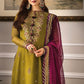 ASIM JOFA EMBROIDERED UNSTITCHED 3PC SUIT