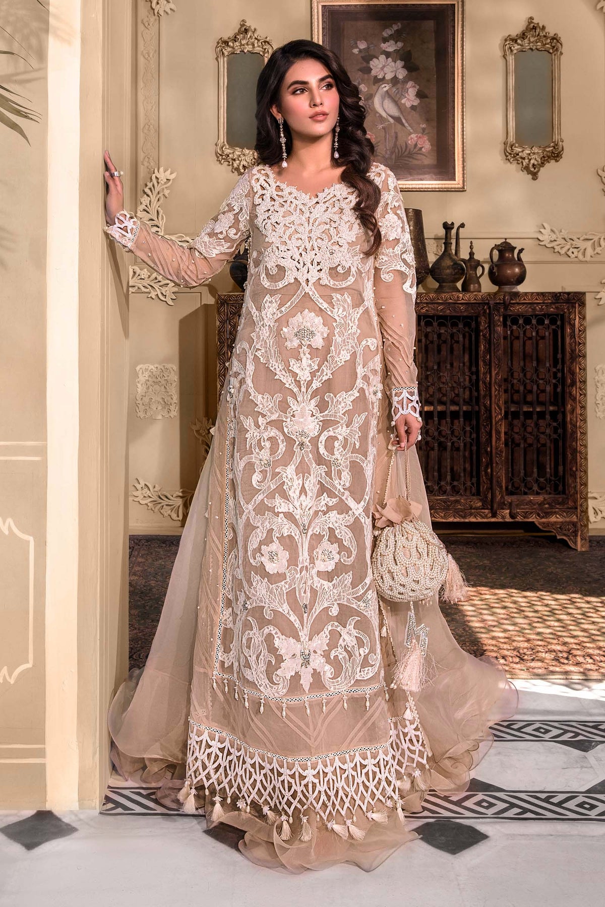EMBROIDERED UNSTITCHED 3PC SET