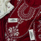 URGE SILK EMBROIDERED 2PC