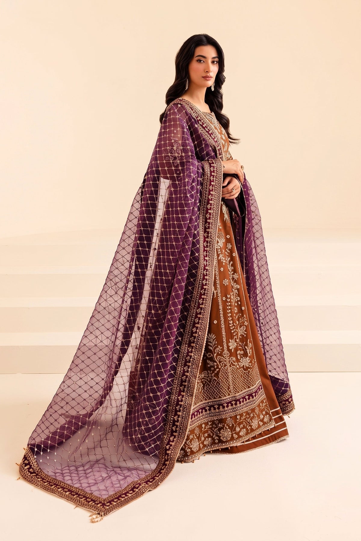 EMBROIDERED MAXI UNSTITCH 3PC