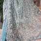 HEAVY EMBROIDERED NET SAREE UNSTITCH