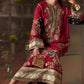 3PC SILK ETHNIC KAFTAN UNSTITCH