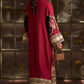 3PC SILK ETHNIC KAFTAN UNSTITCH