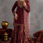 IZINIK EMBROIDERED 3PC UNSTITCH