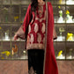 ETHNIC EMBROIDERED SILK SUIT 3PC