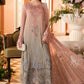 MARIA.B CHIFFON HEAVY EMBROIDERED UNSTITCHED 3PC SUIT