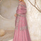 ORGANZA HEAVY EMBROIDERED UNSTITCHED 3PC SUIT