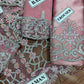 ORGANZA HEAVY EMBROIDERED UNSTITCHED 3PC SUIT