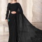 NET EMBROIDERED SAREE UNSTITCH