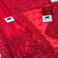 NET EMBROIDERED SAREE UNSTITCH