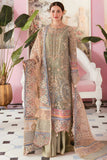 ELAF ORGANZA UNSTICHED 3PC SUIT